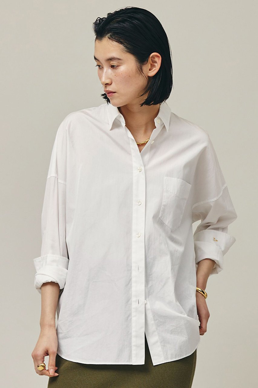 【カレンソロジー/Curensology】の&RCビッグシャツ 人気、トレンドファッション・服の通販 founy(ファニー) 　ファッション　Fashion　レディースファッション　WOMEN　トップス・カットソー　Tops/Tshirt　シャツ/ブラウス　Shirts/Blouses　シンプル　Simple　スリーブ　Sleeve　ビッグ　Big　ロング　Long　定番　Standard　日本製　Made In Japan　other-8|ID: prp329100000968613 ipo3291000000031435359