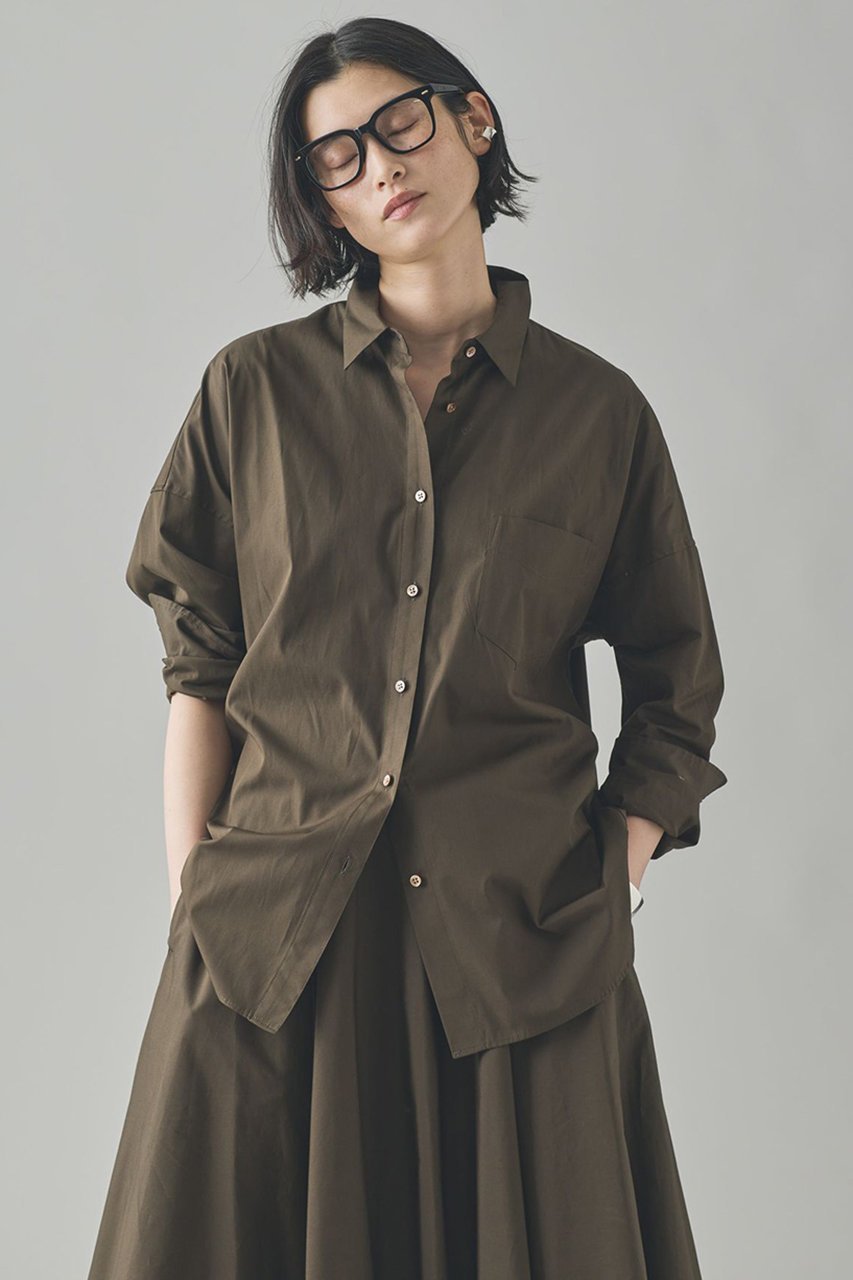 【カレンソロジー/Curensology】の&RCビッグシャツ 人気、トレンドファッション・服の通販 founy(ファニー) ファッション Fashion レディースファッション Fashion for Women トップス・カットソー Cut & Sew Tops シャツ・ブラウス・オフィスカジュアル Elegant Blouses & Button-Ups シンプル Simple, Minimal スリーブ Sleeve, Long Sleeve / Short Sleeve ビッグ Big, Oversized ロング Long, Long-Length 定番 Standard, Basic Item 日本製 Made In Japan other-2|ID: prp329100000968613 ipo3291000000032945996