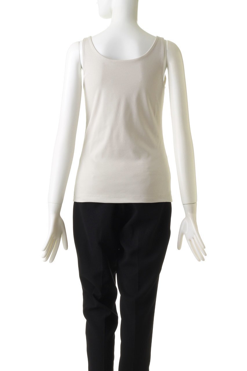 【エブール/ebure】のハイツイストスムース ノースリーブカットソー 人気、トレンドファッション・服の通販 founy(ファニー) 　ファッション　Fashion　レディースファッション　Fashion for Women　トップス・カットソー　Cut & Sew Tops　キャミソール&ノースリーブ　Camisoles & Sleeveless Tops　シャツ・ブラウス・オフィスカジュアル　Elegant Blouses & Button-Ups　ロングTシャツ・Tシャツ　Longline T-Shirts & Tees　カットソー・ベーシックTシャツ　Cut-and-Sewn Tops / Stretch Tees & Basics　イタリア　Italy　キャミソール　Camisole, Spaghetti Strap Top　シンプル　Simple, Minimal　ストレッチ　Stretch, Stretchy Fabric　タンク　Tank Top, Sleeveless Top　ノースリーブ　Sleeveless, No-Sleeve　フィット　Fit, Slim Fit　ベーシック　Basic, Essential　再入荷　Restock / Back in Stock　定番　Standard, Basic Item　other-4|ID: prp329100000974817 ipo3291000000035791568