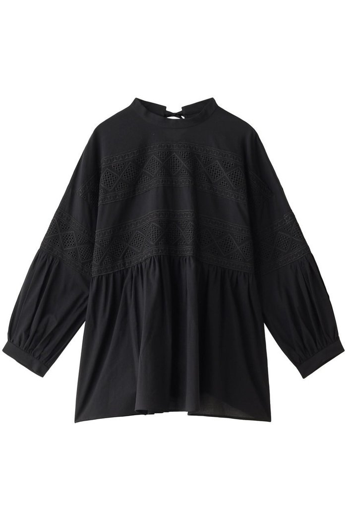 【プレインピープル/PLAIN PEOPLE】のコットンレース切替ギャザープルオーバーブラウス インテリア・キッズ・メンズ・レディースファッション・服の通販 founy(ファニー) https://founy.com/ ファッション Fashion レディースファッション Fashion for Women トップス・カットソー Cut & Sew Tops シャツ・ブラウス・オフィスカジュアル Elegant Blouses & Button-Ups カジュアルプルオーバー・ニットトップス Pullovers & Knit Tops / Casual Pullovers スリーブ Sleeve, Long Sleeve / Short Sleeve デニム Denim, Jeans Material フェミニン Feminine, Girly フレア Flare, Flared レース Lace, Lace Fabric ロング Long, Long-Length 切替 Switching, Contrast Panel |ID: prp329100001040756 ipo3291000000036587414