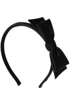 【アレクサンドル ドゥ パリ/ALEXANDRE DE PARIS】のTIMELESS SATIN サイドリボンカチューシャ ブラック|ID: prp329100001048561 ipo3291000000032866768