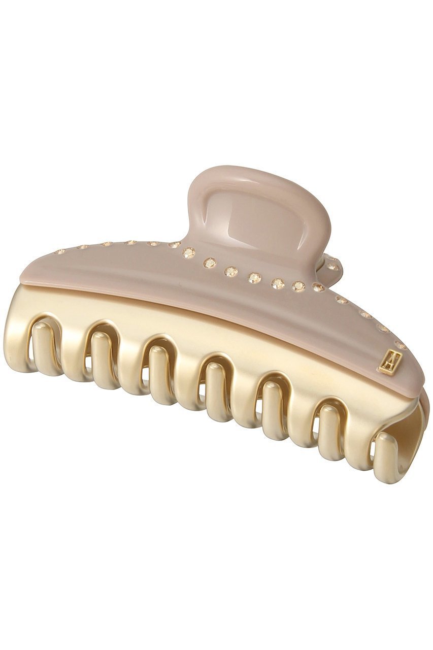 【アレクサンドル ドゥ パリ/ALEXANDRE DE PARIS】のVENDOME CLIP M (7.5cm) インテリア・キッズ・メンズ・レディースファッション・服の通販 founy(ファニー) 　ファッション　Fashion　レディースファッション　Fashion for Women　シュシュ&ヘアアクセ/ヘアアレンジ　Scrunchies & Hair Accessories　アクセサリー　Fashion Accessories　シンプル　Simple, Minimal　バレッタ　Barrette, Hair Clip　パーティ　Party, Party Style　ビジュー　Bijou, Jewel-like Accent　ベージュ(S5)|ID: prp329100001050569 ipo3291000000032827472