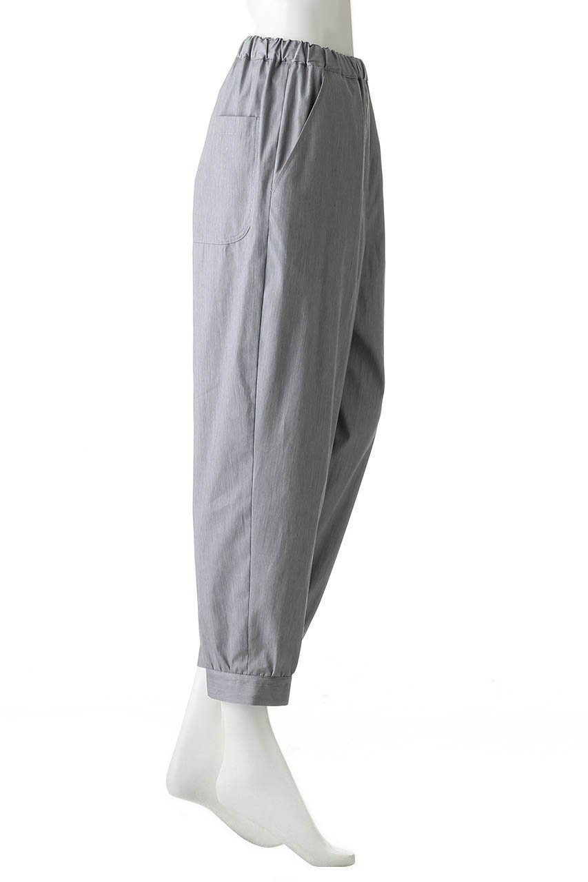 【プレインピープル/PLAIN PEOPLE】のコットンストライプ裾カフステーパードパンツ 人気、トレンドファッション・服の通販 founy(ファニー) 　ファッション　Fashion　レディースファッション　WOMEN　パンツ　Pants　カフス　Cuffs　クロップド　Cropped　シンプル　Simple　ストライプ　Stripe　フェミニン　Feminine　定番　Standard　other-3|ID: prp329100001053638 ipo3291000000031410239