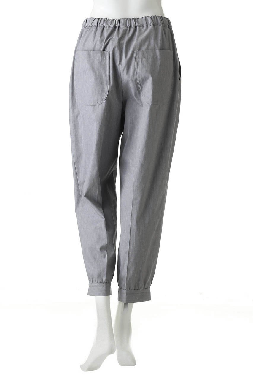 【プレインピープル/PLAIN PEOPLE】のコットンストライプ裾カフステーパードパンツ 人気、トレンドファッション・服の通販 founy(ファニー) 　ファッション　Fashion　レディースファッション　WOMEN　パンツ　Pants　カフス　Cuffs　クロップド　Cropped　シンプル　Simple　ストライプ　Stripe　フェミニン　Feminine　定番　Standard　other-4|ID: prp329100001053638 ipo3291000000031410241