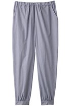 【プレインピープル/PLAIN PEOPLE】のコットンストライプ裾カフステーパードパンツ ブルー|ID: prp329100001053638 ipo3291000000032831470