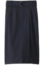 【マルティニーク/martinique】のベルテッドタイトスカート ネイビー|ID: prp329100001053639 ipo3291000000036752852