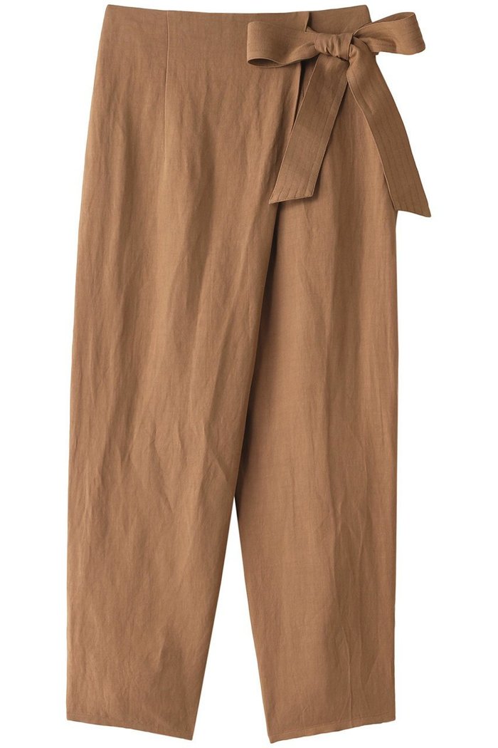 【プレインピープル/PLAIN PEOPLE】のリネンレーヨンタンブラーウエストリボンラップパンツ インテリア・キッズ・メンズ・レディースファッション・服の通販 founy(ファニー) https://founy.com/ ファッション Fashion レディースファッション Fashion for Women パンツ Pants & Trousers ラップ Wrap, Wrap Design リネン Linen, Linen Fabric リボン Ribbon, Bow ワイド Wide, Wide Fit |ID: prp329100001053652 ipo3291000000036865046