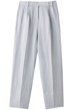 【プレインピープル/PLAIN PEOPLE】 コットンヘンプサテンタックテーパードパンツ人気、トレンドファッション・服の通販 founy(ファニー) ファッション Fashion レディースファッション Fashion for Women パンツ Pants & Trousers センター Center, Center Line |ID:prp329100001054131