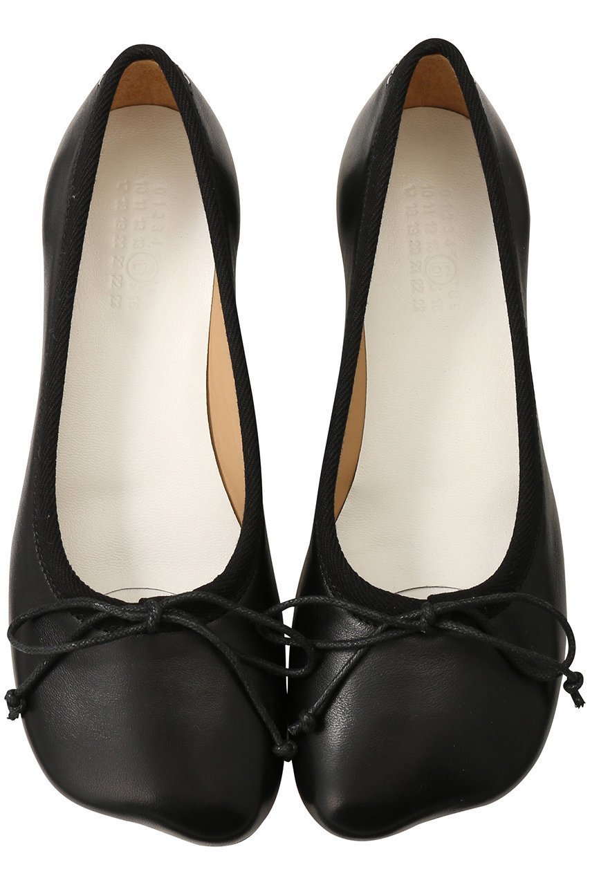 【エムエム6 メゾン マルタン マルジェラ/MM6 Maison Martin Margiela】のアナトミック バレエシューズ インテリア・キッズ・メンズ・レディースファッション・服の通販 founy(ファニー) 　ファッション　Fashion　レディースファッション　Fashion for Women　シューズ　Shoes, Footwear　シンプル　Simple, Minimal　バレエ　Ballet, Ballet Style　フィット　Fit, Slim Fit　フラット　Flat, Flat Shoes　エレガント 上品　Elegant　ブラック|ID: prp329100001076047 ipo3291000000036956722