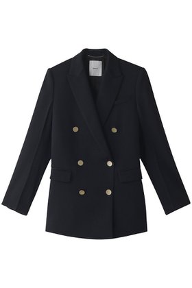 【エブール/ebure】 ライトドライウール 6釦ダブルジャケット人気、トレンドファッション・服の通販 founy(ファニー) ファッション Fashion レディースファッション Fashion for Women アウター Coat / Outerwear Collection レディースジャケット・軽アウター Jackets シンプル Simple, Minimal ジャケット Jacket, Outerwear ダブル Double, Double-Breasted エレガント 上品 Elegant 再入荷 Restock / Back in Stock 定番 Standard, Basic Item |ID:prp329100001080833