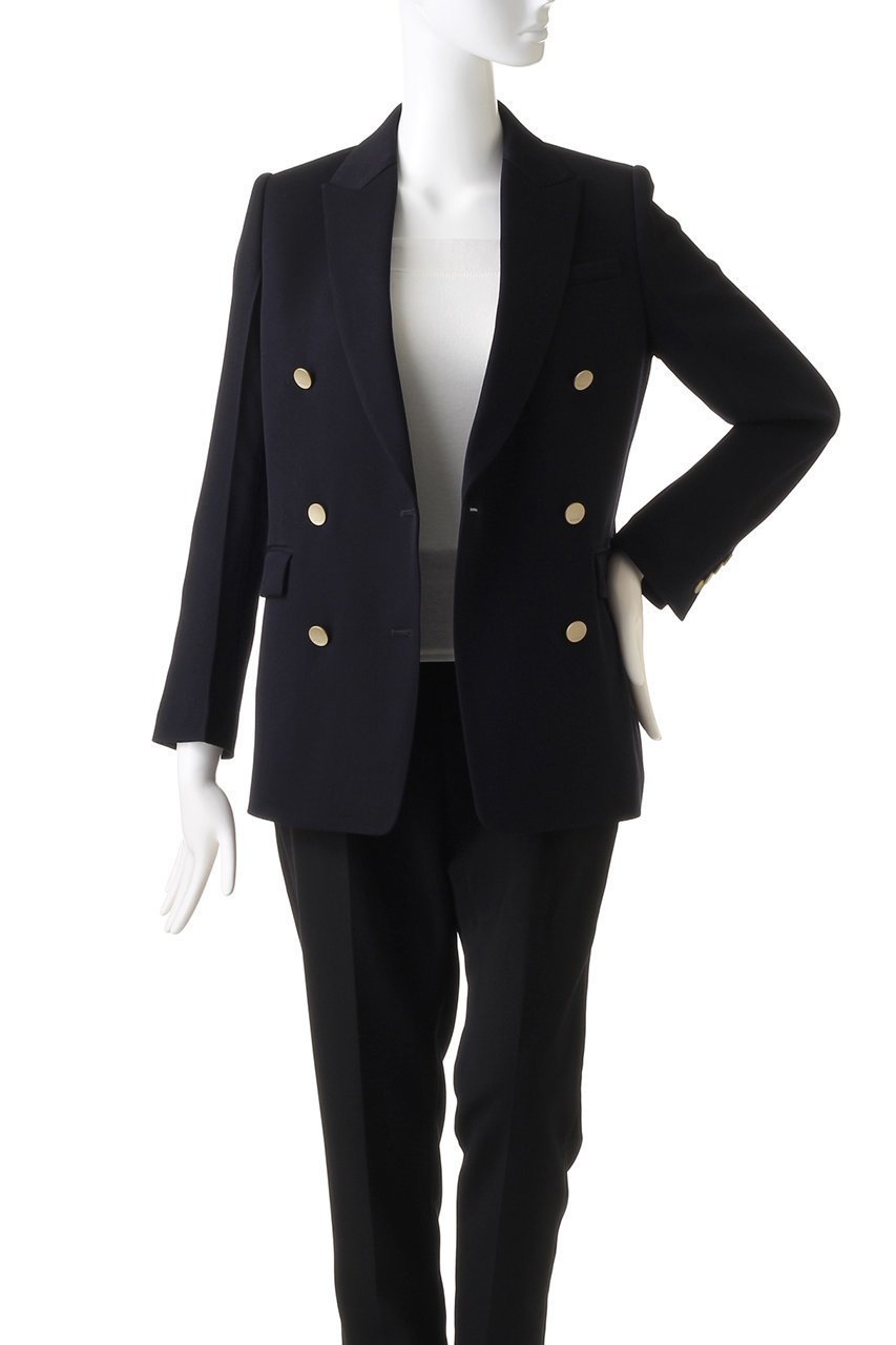 【エブール/ebure】のライトドライウール 6釦ダブルジャケット 人気、トレンドファッション・服の通販 founy(ファニー) 　ファッション　Fashion　レディースファッション　Fashion for Women　アウター　Coat / Outerwear Collection　レディースジャケット・軽アウター　Jackets　シンプル　Simple, Minimal　ジャケット　Jacket, Outerwear　ダブル　Double, Double-Breasted　エレガント 上品　Elegant　再入荷　Restock / Back in Stock　定番　Standard, Basic Item　other-7|ID: prp329100001080833 ipo3291000000035490305