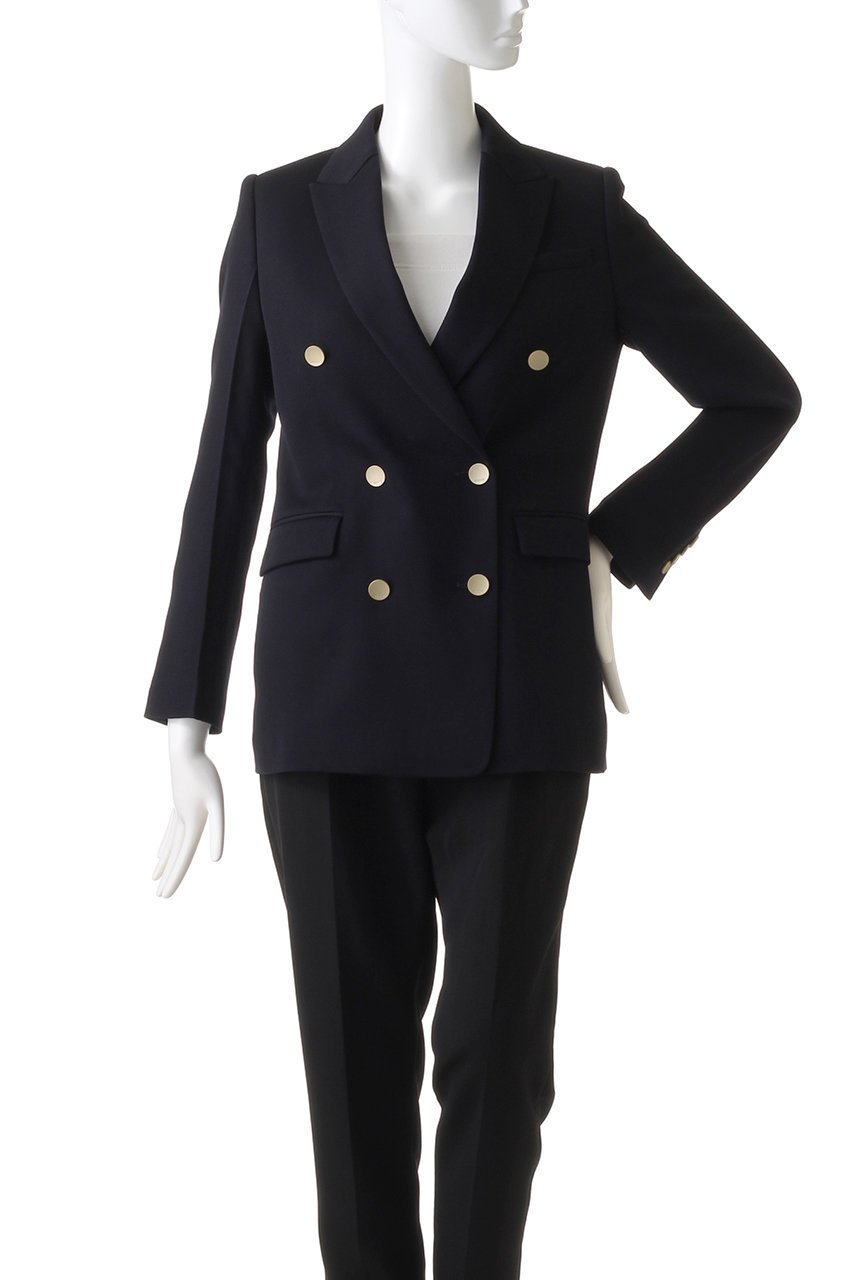 【エブール/ebure】のライトドライウール 6釦ダブルジャケット 人気、トレンドファッション・服の通販 founy(ファニー) 　ファッション　Fashion　レディースファッション　Fashion for Women　アウター　Coat / Outerwear Collection　レディースジャケット・軽アウター　Jackets　シンプル　Simple, Minimal　ジャケット　Jacket, Outerwear　ダブル　Double, Double-Breasted　エレガント 上品　Elegant　再入荷　Restock / Back in Stock　定番　Standard, Basic Item　other-2|ID: prp329100001080833 ipo3291000000035960621