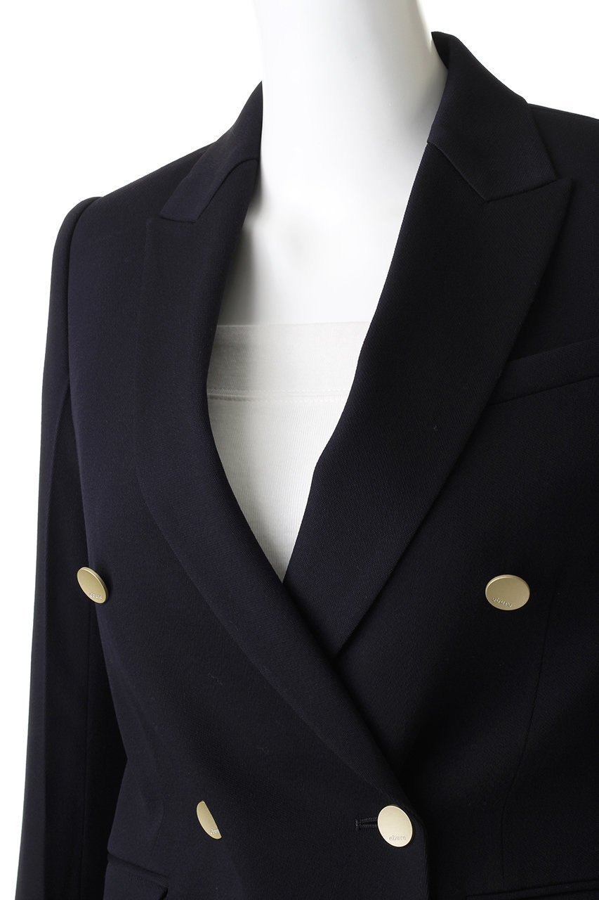 【エブール/ebure】のライトドライウール 6釦ダブルジャケット 人気、トレンドファッション・服の通販 founy(ファニー) 　ファッション　Fashion　レディースファッション　Fashion for Women　アウター　Coat / Outerwear Collection　レディースジャケット・軽アウター　Jackets　シンプル　Simple, Minimal　ジャケット　Jacket, Outerwear　ダブル　Double, Double-Breasted　エレガント 上品　Elegant　再入荷　Restock / Back in Stock　定番　Standard, Basic Item　other-5|ID: prp329100001080833 ipo3291000000035960624