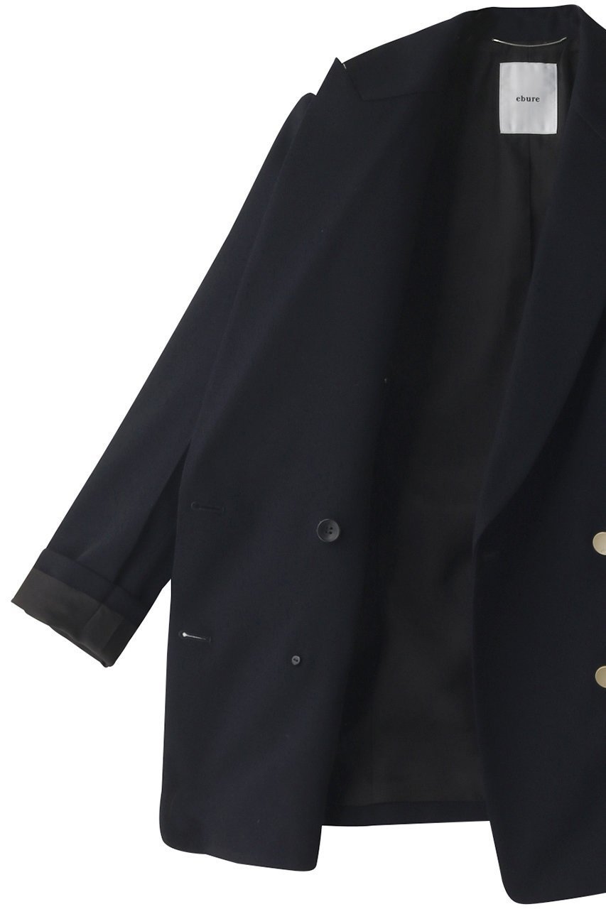 【エブール/ebure】のライトドライウール 6釦ダブルジャケット 人気、トレンドファッション・服の通販 founy(ファニー) 　ファッション　Fashion　レディースファッション　Fashion for Women　アウター　Coat / Outerwear Collection　レディースジャケット・軽アウター　Jackets　シンプル　Simple, Minimal　ジャケット　Jacket, Outerwear　ダブル　Double, Double-Breasted　エレガント 上品　Elegant　再入荷　Restock / Back in Stock　定番　Standard, Basic Item　other-6|ID: prp329100001080833 ipo3291000000035960625