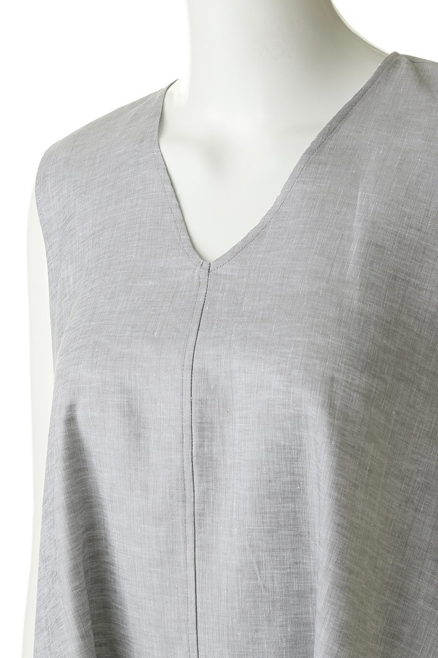 【プレインピープル/PLAIN PEOPLE】のファインリネンノースリーブチュニック 人気、トレンドファッション・服の通販 founy(ファニー) 　ファッション　Fashion　レディースファッション　Fashion for Women　ワンピース　Dresses　チュニック　Tunic Tops & Dresses　チュニック　Tunic, Long Top　ノースリーブ　Sleeveless, No-Sleeve　リネン　Linen, Linen Fabric　other-5|ID: prp329100001090806 ipo3291000000036654058