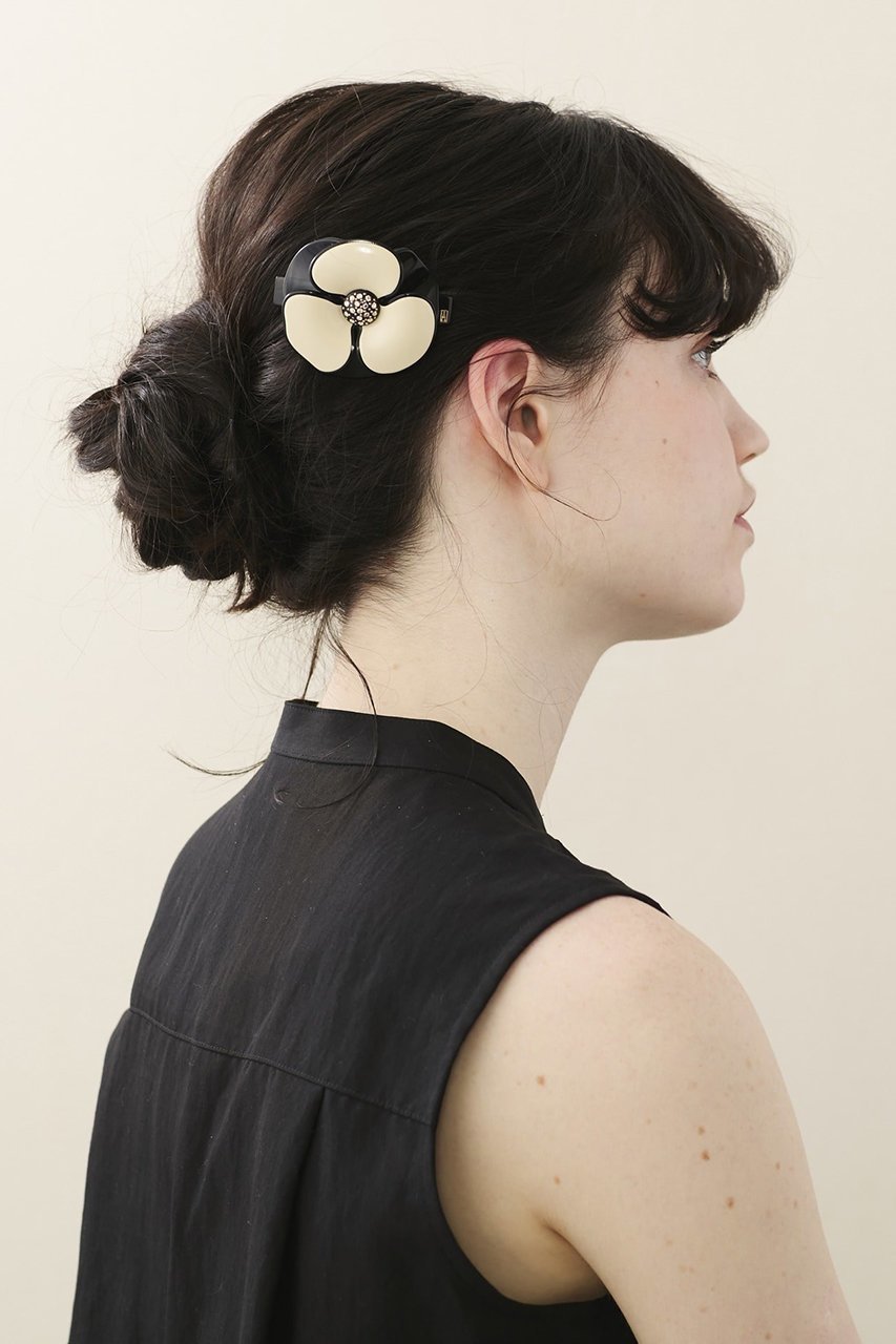 【アレクサンドル ドゥ パリ/ALEXANDRE DE PARIS】のBARRETTE (6cm)/バレッタ 人気、トレンドファッション・服の通販 founy(ファニー) 　ファッション　Fashion　レディースファッション　Fashion for Women　シュシュ&ヘアアクセ/ヘアアレンジ　Scrunchies & Hair Accessories　アクセサリー　Fashion Accessories　バレッタ　Barrette, Hair Clip　フェミニン　Feminine, Girly　フラワー　Flower, Floral　モチーフ　Motif, Design Theme　other-3|ID: prp329100001090819 ipo3291000000032802204