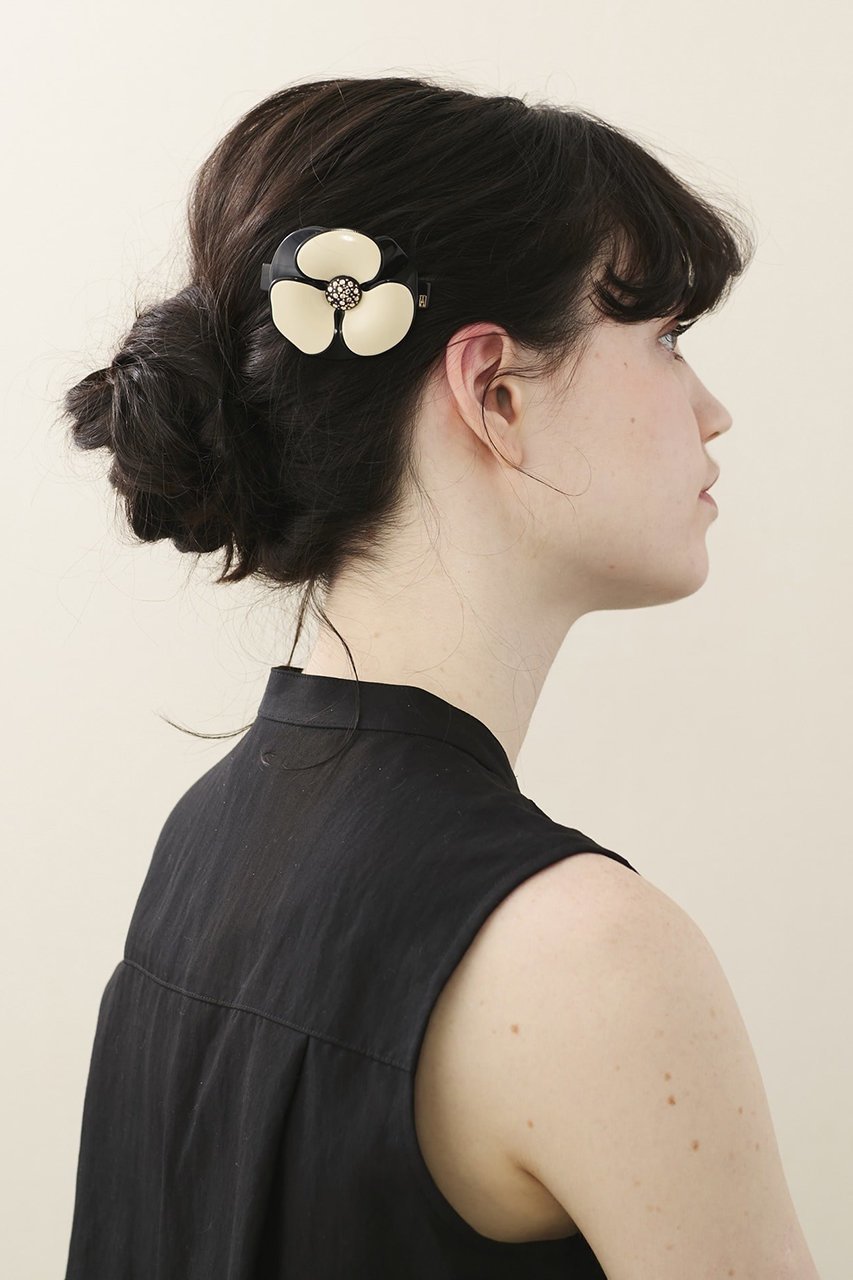 【アレクサンドル ドゥ パリ/ALEXANDRE DE PARIS】のBARRETTE (6cm)/バレッタ 人気、トレンドファッション・服の通販 founy(ファニー) 　ファッション　Fashion　レディースファッション　Fashion for Women　シュシュ&ヘアアクセ/ヘアアレンジ　Scrunchies & Hair Accessories　アクセサリー　Fashion Accessories　バレッタ　Barrette, Hair Clip　フェミニン　Feminine, Girly　フラワー　Flower, Floral　モチーフ　Motif, Design Theme　other-3|ID: prp329100001090819 ipo3291000000035487772