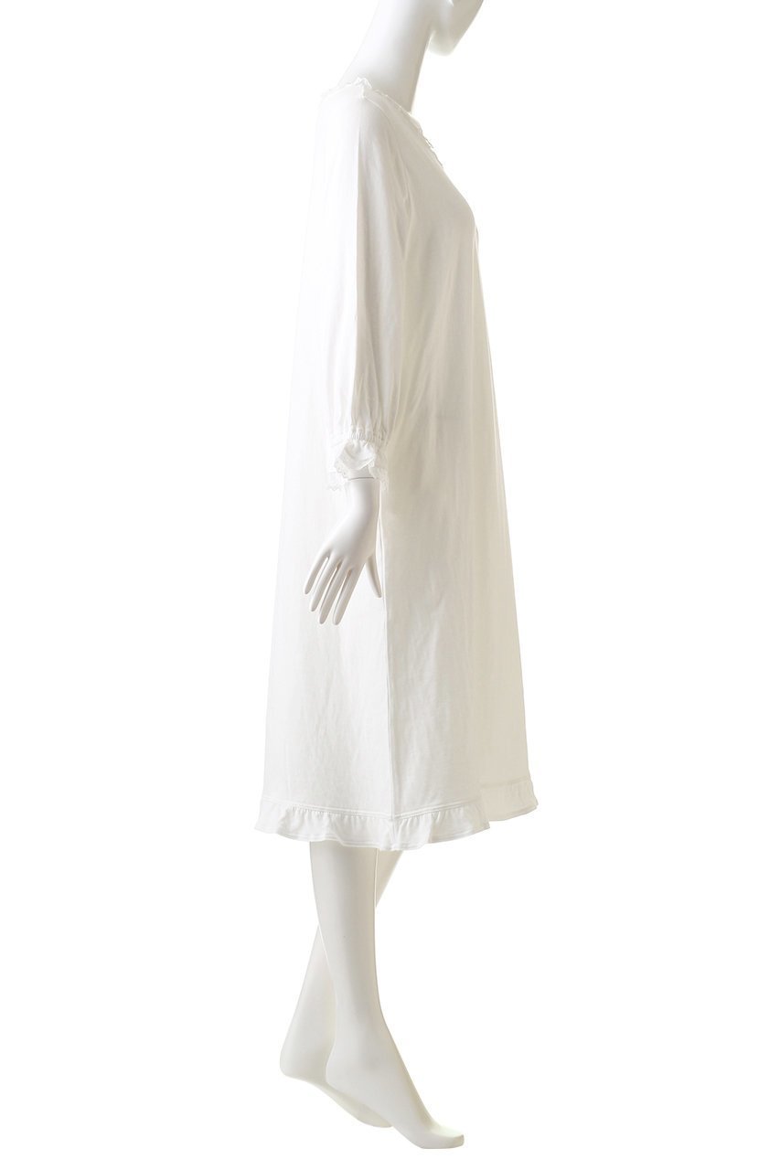 【ナナデコール/nanadecor】のリラックスコットンフリルドレス 人気、トレンドファッション・服の通販 founy(ファニー) ファッション Fashion レディースファッション Fashion for Women ワンピース Dresses フォーマル・パーティードレス・結婚式用ドレス Elegant & Casual Dresses チュニック Tunic Tops & Dresses カットソー Cut and Sewn Top チュニック Tunic, Long Top ドレス Dress, One-Piece フリル Frill, Ruffle リラックス Relax, Relaxed Fit 人気 Popular, Best Seller 吸水 Absorbent, Quick-Dry other-3|ID: prp329100001100629 ipo3291000000036070446