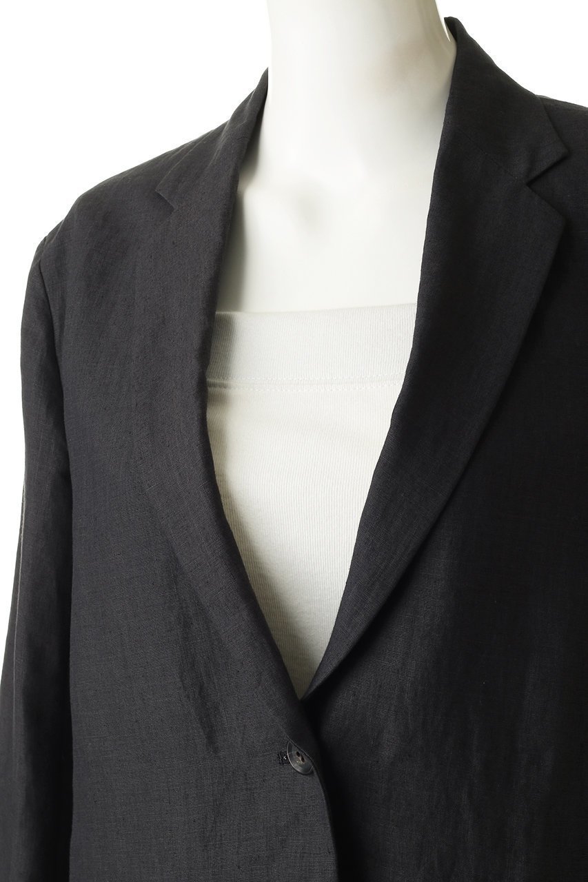 【プレインピープル/PLAIN PEOPLE】の高密度アイリッシュリネンテーラードジャケット 人気、トレンドファッション・服の通販 founy(ファニー) 　ファッション　Fashion　レディースファッション　WOMEN　アウター　Coat Outerwear　ジャケット　Jackets　テーラードジャケット　Tailored Jackets　おすすめ　Recommend　シンプル　Simple　ジャケット　Jacket　セットアップ　Set Up　リネン　Linen　エレガント 上品　Elegant　夏　Summer　定番　Standard　春　Spring　S/S・春夏　Ss・Spring/Summer　other-5|ID: prp329100001120362 ipo3291000000031428197