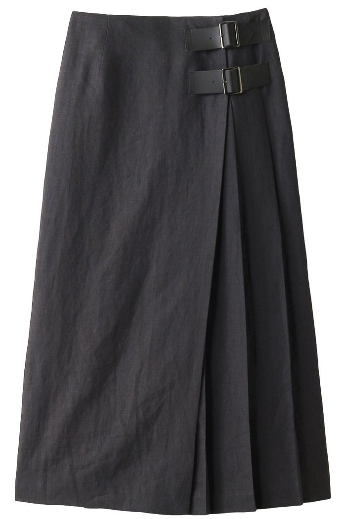 【プレインピープル/PLAIN PEOPLE】の高密度アイリッシュリネンプリーツ巻きスカート インテリア・キッズ・メンズ・レディースファッション・服の通販 founy(ファニー) https://founy.com/ ファッション Fashion レディースファッション Fashion for Women スカート Skirts シンプル Simple, Minimal リネン Linen, Linen Fabric 夏 Summer 春 Spring S/S・春夏 SS, Spring/Summer, Warm Season |ID: prp329100001120382 ipo3291000000036831978