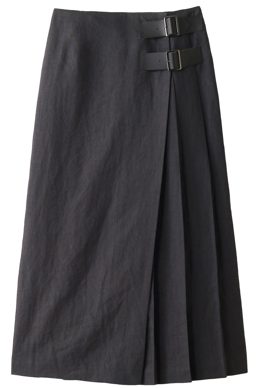 【プレインピープル/PLAIN PEOPLE】の高密度アイリッシュリネンプリーツ巻きスカート 人気、トレンドファッション・服の通販 founy(ファニー) ファッション Fashion レディースファッション Fashion for Women スカート Skirts シンプル Simple, Minimal リネン Linen, Linen Fabric 夏 Summer 春 Spring S/S・春夏 SS, Spring/Summer, Warm Season other-1|ID: prp329100001120382 ipo3291000000036831978