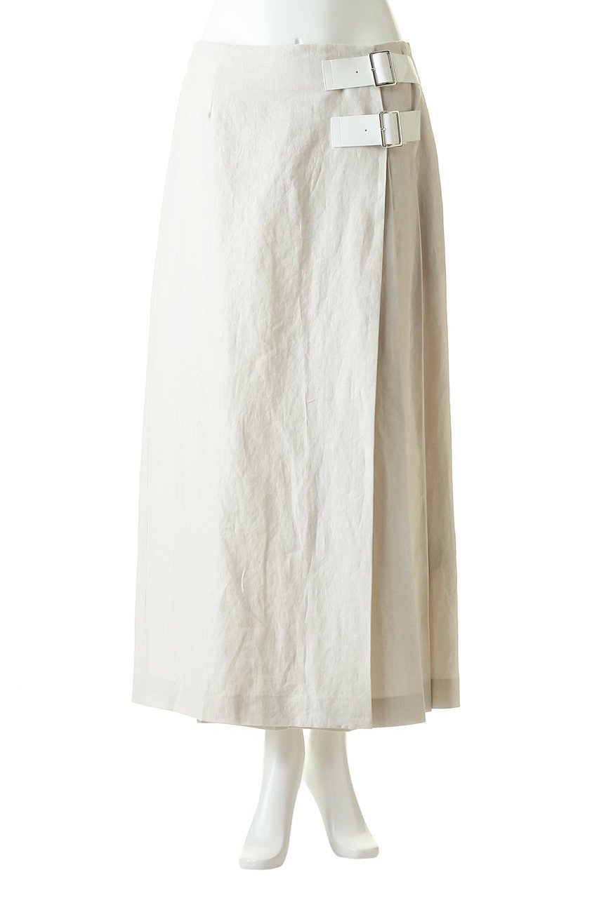 【プレインピープル/PLAIN PEOPLE】の高密度アイリッシュリネンプリーツ巻きスカート 人気、トレンドファッション・服の通販 founy(ファニー) ファッション Fashion レディースファッション Fashion for Women スカート Skirts シンプル Simple, Minimal リネン Linen, Linen Fabric 夏 Summer 春 Spring S/S・春夏 SS, Spring/Summer, Warm Season other-2|ID: prp329100001120382 ipo3291000000036831980