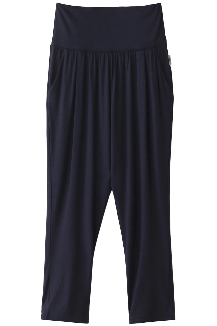 【ジュリエ/Julier】のエコレーヨンベア天ギャザーパンツ インテリア・キッズ・メンズ・レディースファッション・服の通販 founy(ファニー) 　ファッション　Fashion　レディースファッション　Fashion for Women　パンツ　Pants & Trousers　スポーツウェア　Functional & Stylish Sportswear　スポーツ パンツ　Workout Pants / Training Shorts / Joggers　おすすめ　Recommended / Our Picks　お家時間・ステイホーム　Stay Home / At Home　なめらか　Smooth, Silky Texture　ギャザー　Gathered, Ruffled　スポーツ　Sports, Activewear　スリット　Slit, Slit Detail　リラックス　Relax, Relaxed Fit　定番　Standard, Basic Item　ダークネイビー|ID: prp329100001147643 ipo3291000000035553163