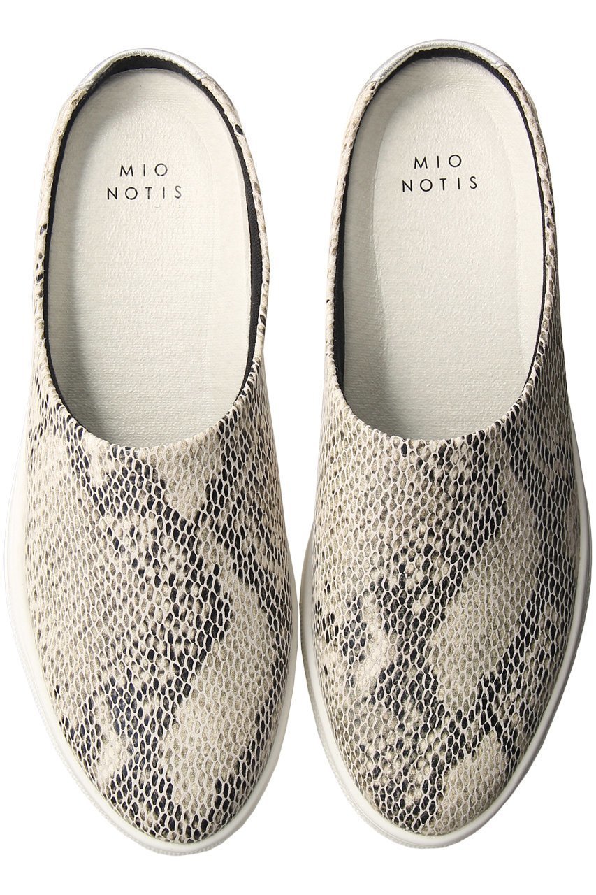 【エスメラルダ/Esmeralda】の【MIO NOTIS】バブーシュスリッポン 人気、トレンドファッション・服の通販 founy(ファニー) 　ファッション　Fashion　レディースファッション　Fashion for Women　おすすめ　Recommended / Our Picks　ガーリー　Girly, Feminine Style　シェイプ　Shape, Slim Fit　シューズ　Shoes, Footwear　スリッポン　Slip-On, Loafer　フラット　Flat, Flat Shoes　切替　Switching, Contrast Panel　other-2|ID: prp329100001161081 ipo3291000000035514528