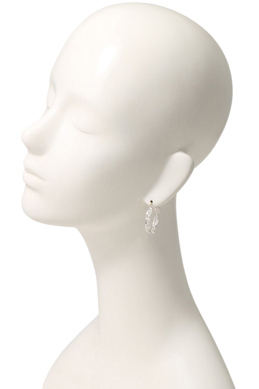 【カオル/KAORU】のFUSION シルバー ピアス L 人気、トレンドファッション・服の通販 founy(ファニー) 　ファッション　Fashion　レディースファッション　Fashion for Women　ジュエリー　Jewelry　ファッションリング　Fashion Rings　イヤリング・フープ・ドロップタイプ　Hoop, Drop & Clip Earrings　イヤリング　Earrings　シルバー　Silver, Metallic Silver　シンプル　Simple, Minimal　フープ　Hoop, Hoop Earrings　モチーフ　Motif, Design Theme　レース　Lace, Lace Fabric　夏　Summer　春　Spring　S/S・春夏　SS, Spring/Summer, Warm Season　other-3|ID: prp329100001166046 ipo3291000000036080650