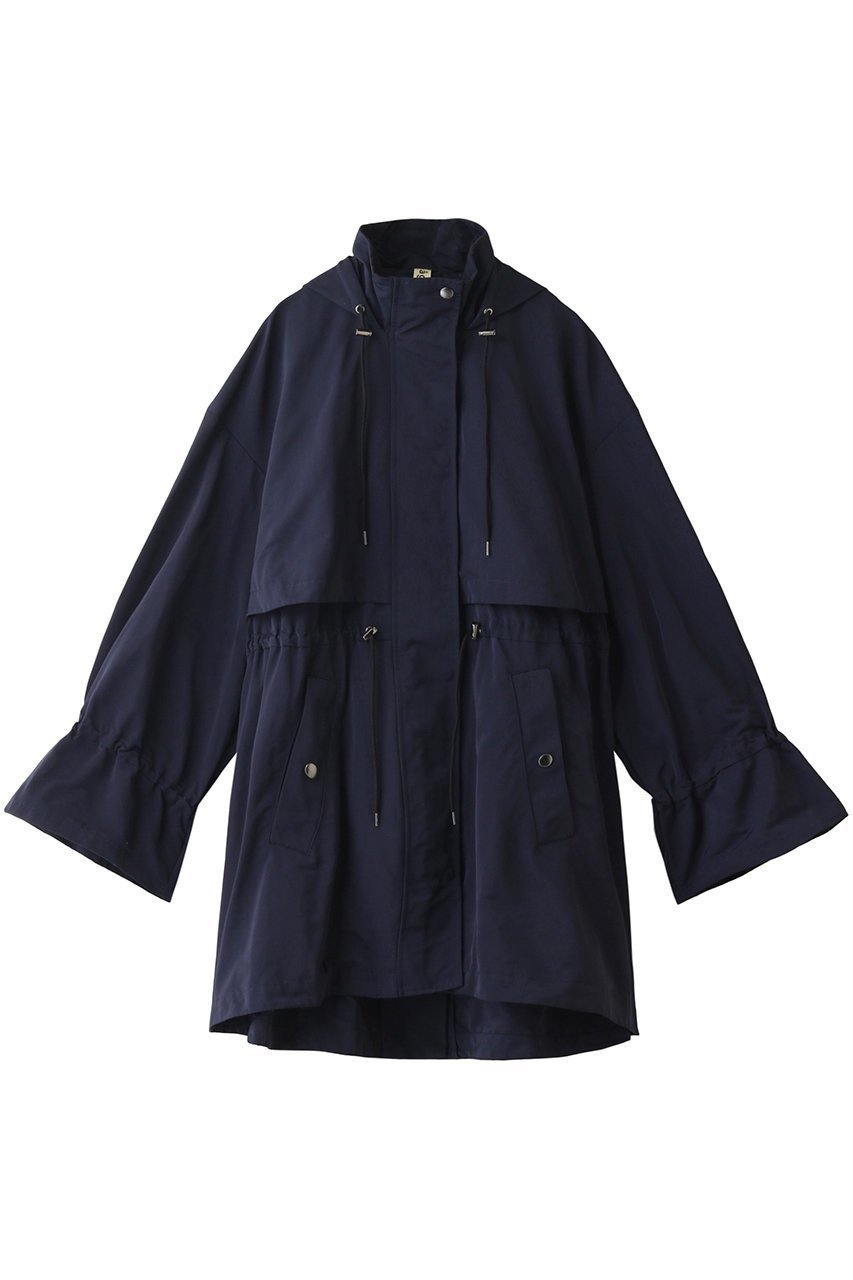 【ナゴンスタンス/nagonstans】のメモリーグログラン フレアモッズコート インテリア・キッズ・メンズ・レディースファッション・服の通販 founy(ファニー) 　ファッション　Fashion　レディースファッション　Fashion for Women　アウター　Coat / Outerwear Collection　コート・ロングコート・ピーコート　Long Coats, Peacoats & More　モッズコート・ミリタリー風アウター　Mods & Field Coats　フレア　Flare, Flared　モッズコート　Mods Coat, Military Parka　ロング　Long, Long-Length　ネイビー|ID: prp329100001169685 ipo3291000000036529537