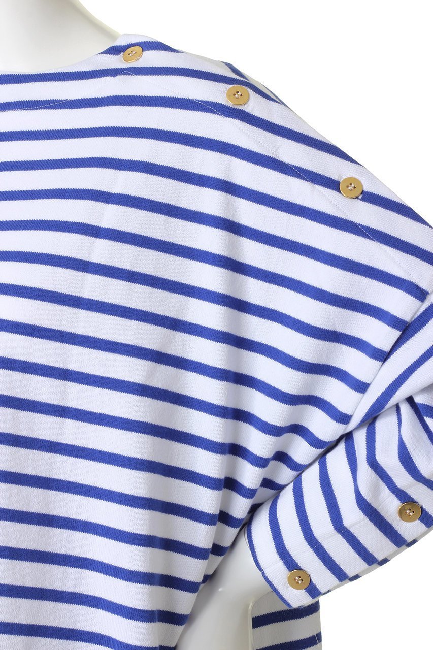 【エリオポール/heliopole】の【ARMOR LUX】ショルダーボタンカットソー 人気、トレンドファッション・服の通販 founy(ファニー) ファッション Fashion レディースファッション Fashion for Women トップス・カットソー Cut & Sew Tops シャツ・ブラウス・オフィスカジュアル Elegant Blouses & Button-Ups ロングTシャツ・Tシャツ Longline T-Shirts & Tees カットソー・ベーシックTシャツ Cut-and-Sewn Tops / Stretch Tees & Basics スリーブ Sleeve, Long Sleeve / Short Sleeve ロング Long, Long-Length other-5|ID: prp329100001177355 ipo3291000000035809555