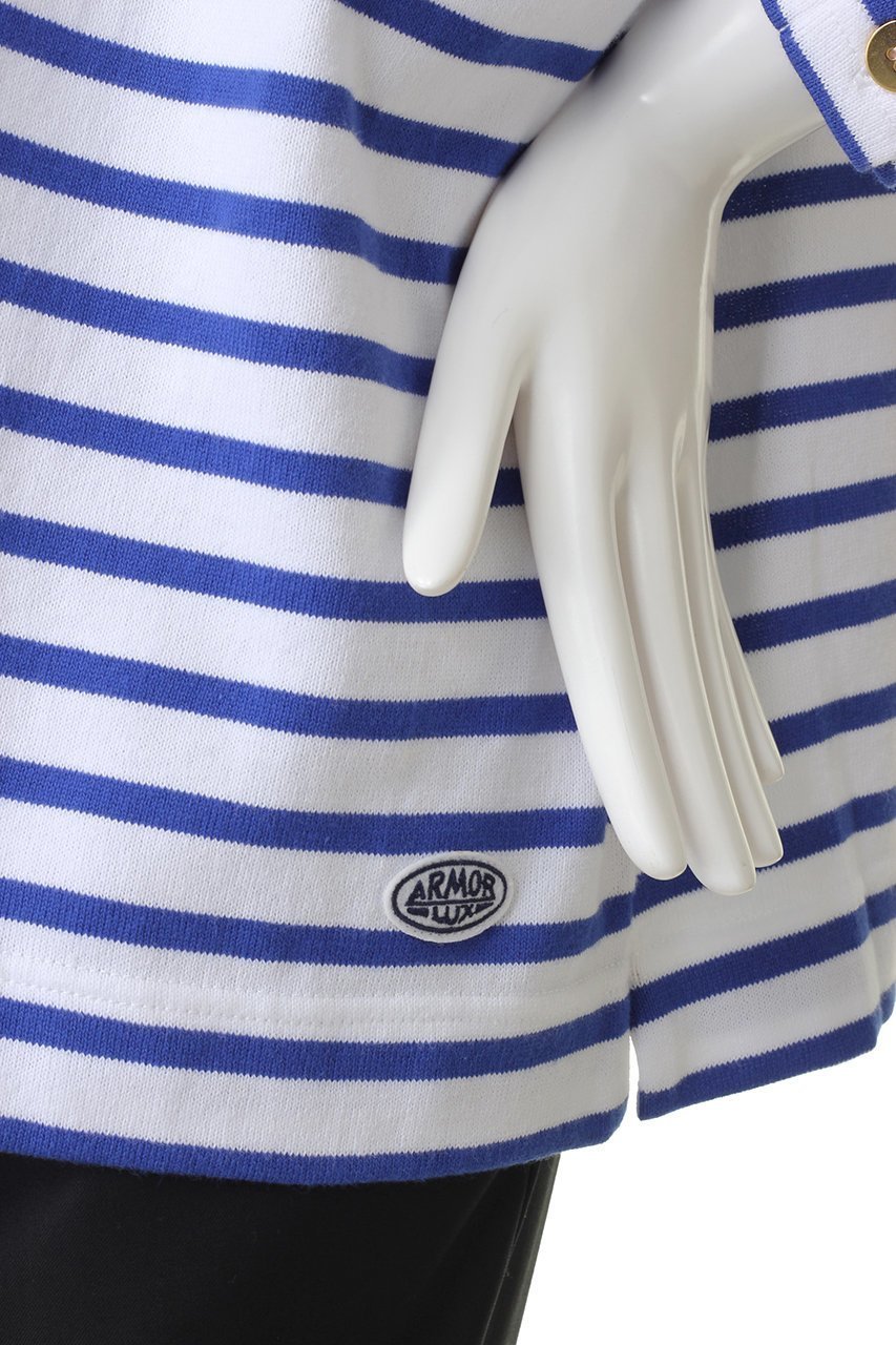 【エリオポール/heliopole】の【ARMOR LUX】ショルダーボタンカットソー 人気、トレンドファッション・服の通販 founy(ファニー) ファッション Fashion レディースファッション Fashion for Women トップス・カットソー Cut & Sew Tops シャツ・ブラウス・オフィスカジュアル Elegant Blouses & Button-Ups ロングTシャツ・Tシャツ Longline T-Shirts & Tees カットソー・ベーシックTシャツ Cut-and-Sewn Tops / Stretch Tees & Basics スリーブ Sleeve, Long Sleeve / Short Sleeve ロング Long, Long-Length other-6|ID: prp329100001177355 ipo3291000000036661392