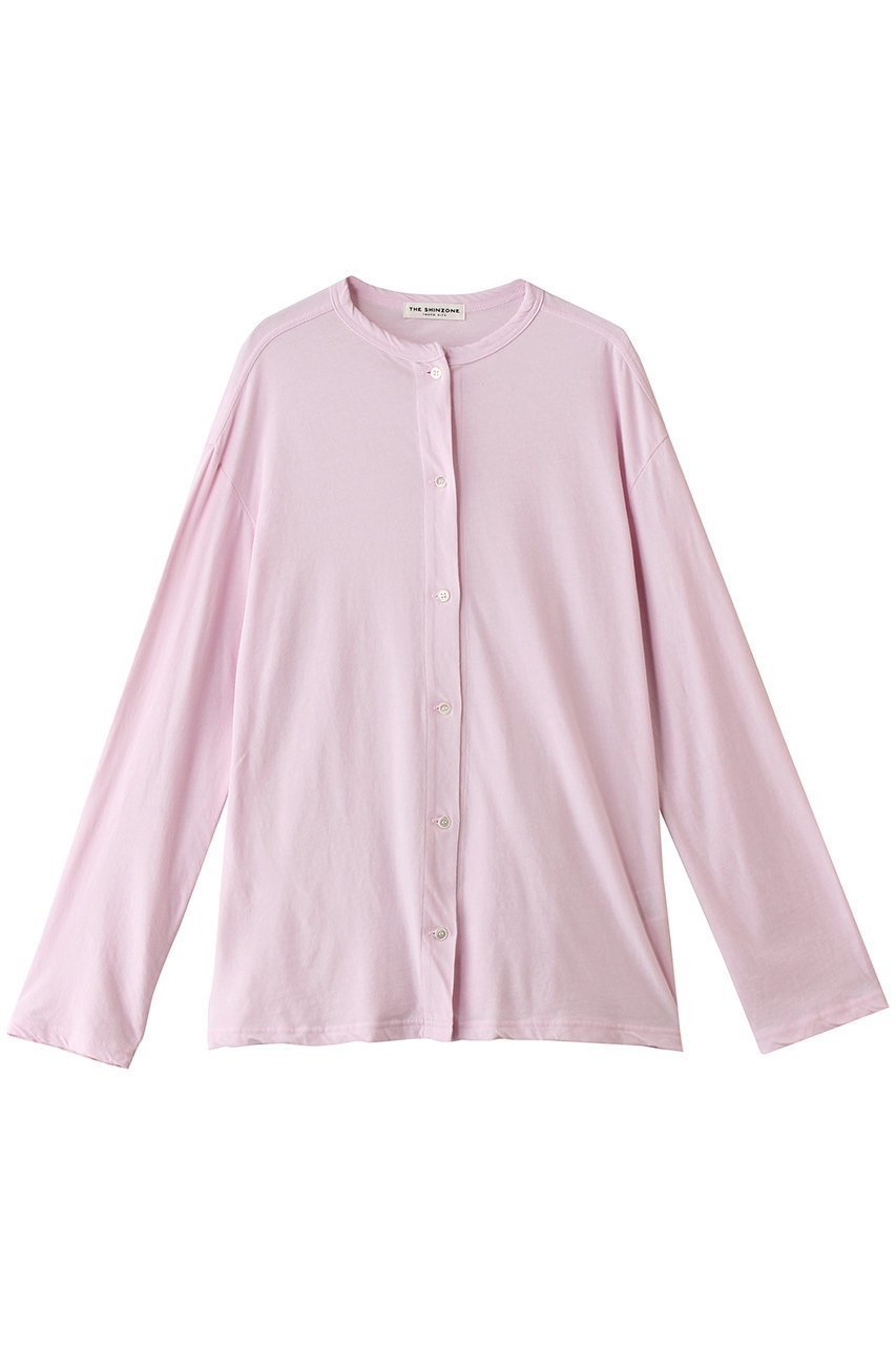 【シンゾーン/Shinzone】のハイツイストコットンカーディガン インテリア・キッズ・メンズ・レディースファッション・服の通販 founy(ファウニー) 　ファッション　Fashion　レディースファッション　Fashion for Women　トップス・カットソー　Cut & Sew Tops　カーディガン・羽織り　Layered Style Cardigans　シャツ・ブラウス・オフィスカジュアル　Elegant Blouses & Button-Ups　ロングTシャツ・Tシャツ　Longline T-Shirts & Tees　カットソー・ベーシックTシャツ　Cut-and-Sewn Tops / Stretch Tees & Basics　カーディガン　Cardigan, Knitwear　シンプル　Simple, Minimal　ピンク|ID: prp329100001204118 ipo3291000000036902017