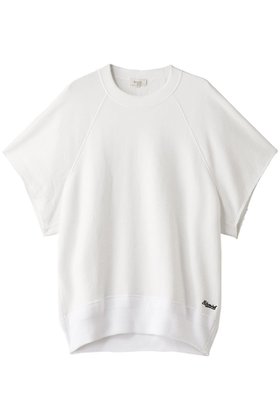 【ブラミンク/BLAMINK】の吊裏毛ロゴショートスリーブプルオーバー 人気、トレンドファッション・服の通販 founy(ファニー) ファッション Fashion レディースファッション WOMEN トップス・カットソー Tops/Tshirt シャツ/ブラウス Shirts/Blouses ロング / Tシャツ T-Shirts プルオーバー Pullover カットソー Cut and Sewn ショート Short スリーブ Sleeve フェミニン Feminine フロント Front 半袖 Short Sleeve 定番 Standard |ID:prp329100001242425