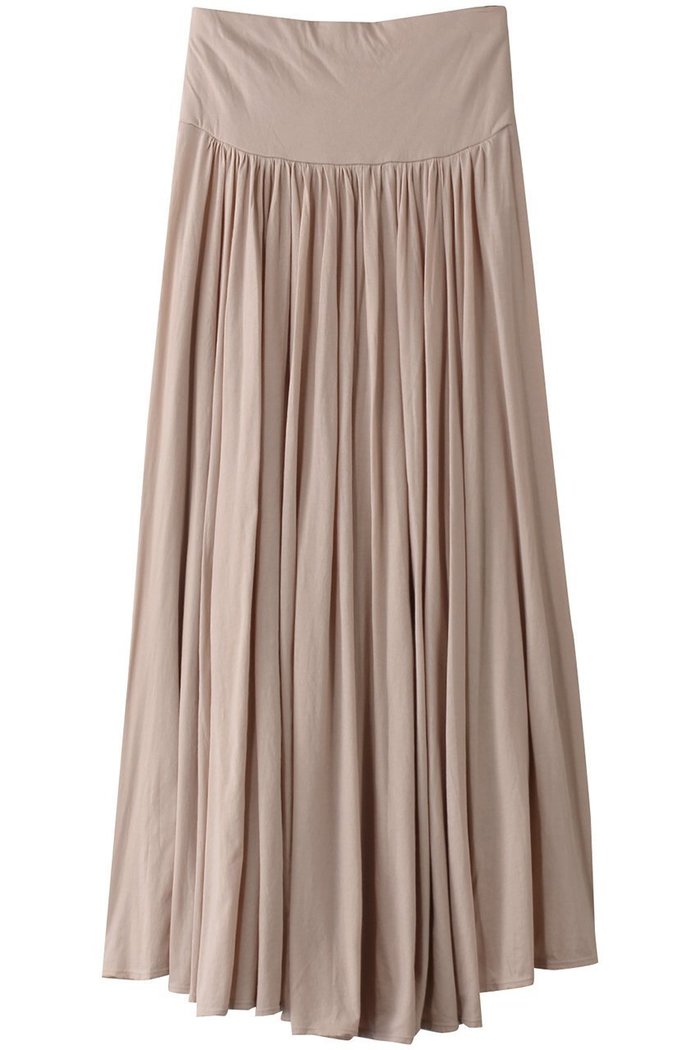 【スリー ドッツ/three dots】のjersey colette long skirt/ロングスカート インテリア・キッズ・メンズ・レディースファッション・服の通販 founy(ファニー) https://founy.com/ ファッション Fashion レディースファッション WOMEN スカート Skirt ロングスカート Long Skirt ギャザー Gather シンプル Simple フレア Flare ロング Long |ID: prp329100001266401 ipo3291000000031604062