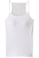 【アロマティック/AROMATIQUE】のコットンリバーレース パッド付 キャミソール 人気、トレンドファッション・服の通販 founy(ファニー) ファッション Fashion レディースファッション Fashion for Women 下着・ランジェリー Lingerie & Intimates その他ランジェリー・インナーアイテム Other Lingerie / Intimates インナー Innerwear キャミソール Camisole, Spaghetti Strap Top フィット Fit, Slim Fit ランジェリー Lingerie, Intimate Wear レース Lace, Lace Fabric エレガント 上品 Elegant 人気 Popular, Best Seller 再入荷 Restock / Back in Stock |ID:prp329100001309525