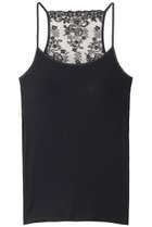 【アロマティック/AROMATIQUE】のコットンリバーレース パッド付 キャミソール ブラック|ID: prp329100001309525 ipo3291000000033590516