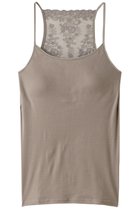【アロマティック/AROMATIQUE】のコットンリバーレース パッド付 キャミソール アッシュ|ID: prp329100001309525 ipo3291000000033590517