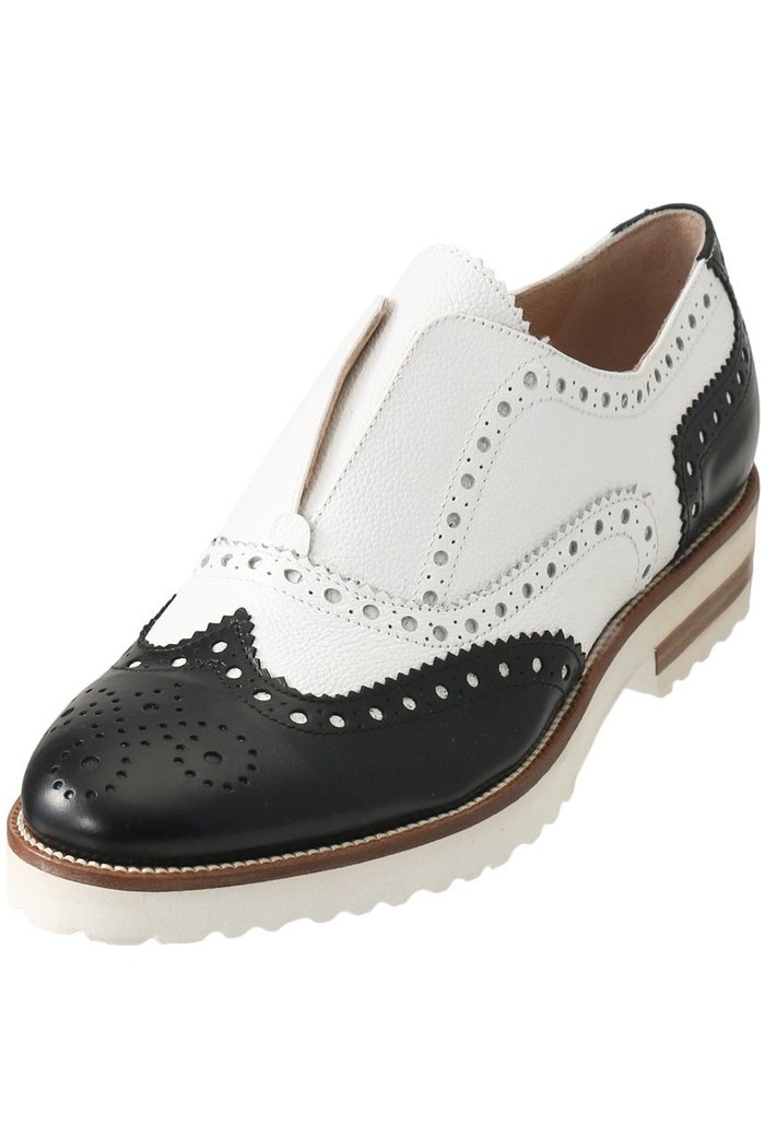 【ルカグロッシ/LucaGrossi】のウイングチップローヒールシューズ インテリア・キッズ・メンズ・レディースファッション・服の通販 founy(ファニー) https://founy.com/ ファッション Fashion レディースファッション Fashion for Women シューズ Shoes, Footwear フラット Flat, Flat Shoes 厚底 Platform Shoes |ID: prp329100001361731 ipo3291000000036179792