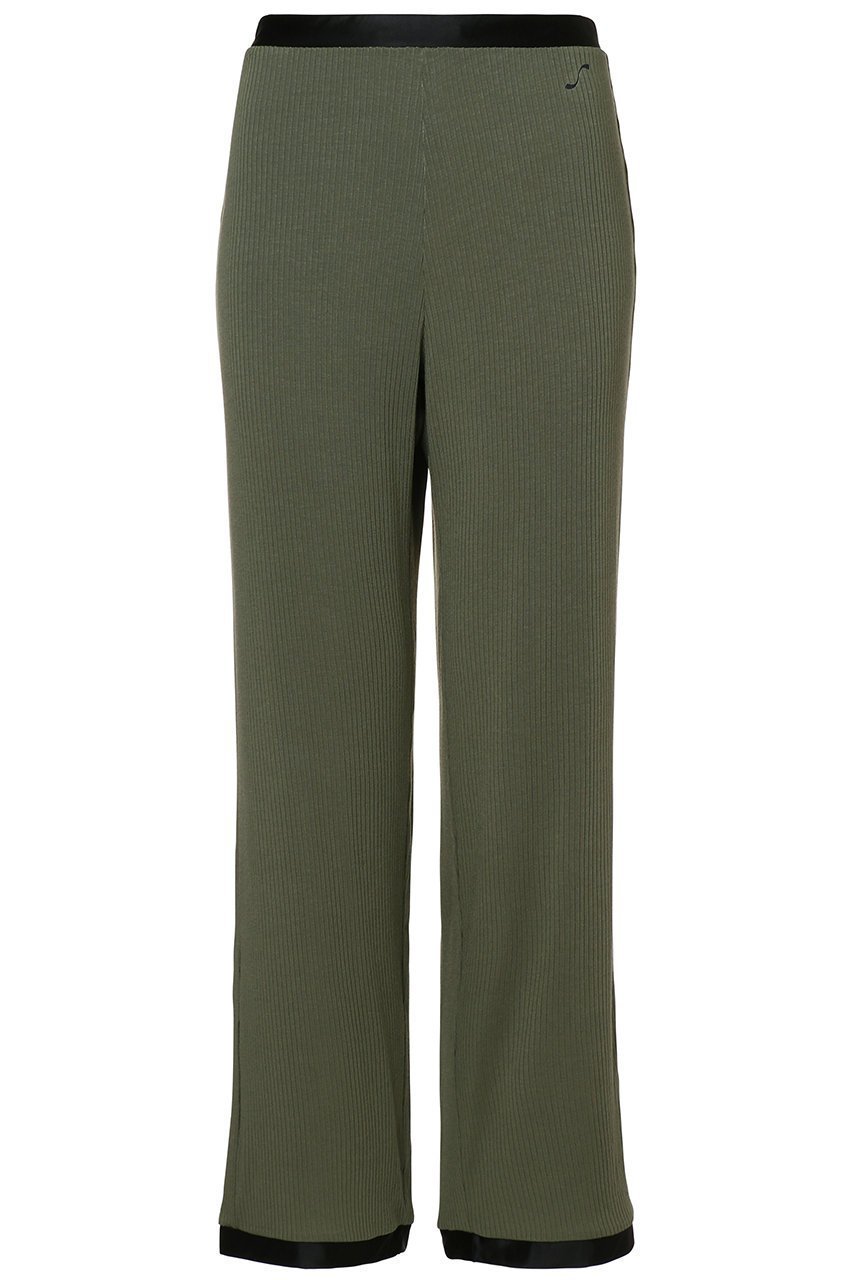 【エス バイ スロギー/S by sloggi】のエス バイ スロギー サンデーズ ロングボトム インテリア・キッズ・メンズ・レディースファッション・服の通販 founy(ファニー) 　ファッション　Fashion　レディースファッション　Fashion for Women　サテン　Satin, Glossy Fabric　パジャマ　Pajamas, Sleepwear　ボトム　Bottoms, Lower Wear　リラックス　Relax, Relaxed Fit　ロング　Long, Long-Length　エレガント 上品　Elegant　再入荷　Restock / Back in Stock　モス|ID: prp329100001361825 ipo3291000000035443648