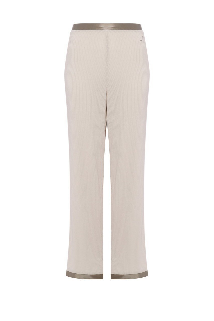 【エス バイ スロギー/S by sloggi】のエス バイ スロギー サンデーズ ロングボトム インテリア・キッズ・メンズ・レディースファッション・服の通販 founy(ファニー) 　ファッション　Fashion　レディースファッション　Fashion for Women　サテン　Satin, Glossy Fabric　パジャマ　Pajamas, Sleepwear　ボトム　Bottoms, Lower Wear　リラックス　Relax, Relaxed Fit　ロング　Long, Long-Length　エレガント 上品　Elegant　再入荷　Restock / Back in Stock　グリーゼ|ID: prp329100001361825 ipo3291000000035443651