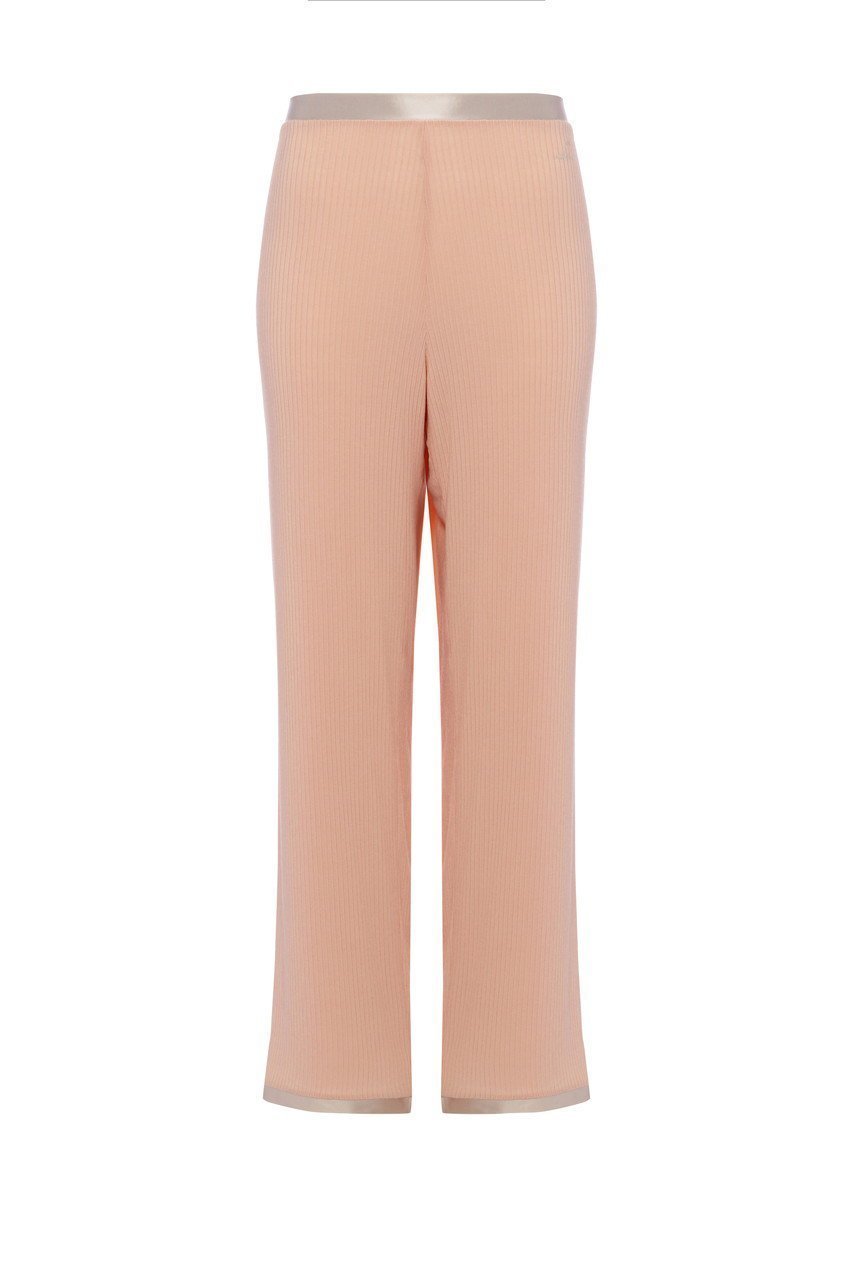 【エス バイ スロギー/S by sloggi】のエス バイ スロギー サンデーズ ロングボトム インテリア・キッズ・メンズ・レディースファッション・服の通販 founy(ファニー) 　ファッション　Fashion　レディースファッション　Fashion for Women　サテン　Satin, Glossy Fabric　パジャマ　Pajamas, Sleepwear　ボトム　Bottoms, Lower Wear　リラックス　Relax, Relaxed Fit　ロング　Long, Long-Length　エレガント 上品　Elegant　再入荷　Restock / Back in Stock　ライトブラウン|ID: prp329100001361825 ipo3291000000035443653