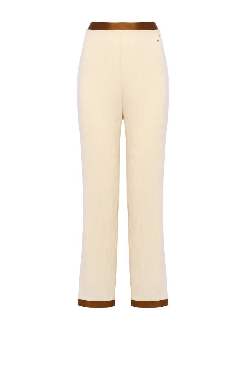 【エス バイ スロギー/S by sloggi】のエス バイ スロギー サンデーズ ロングボトム インテリア・キッズ・メンズ・レディースファッション・服の通販 founy(ファニー) 　ファッション　Fashion　レディースファッション　Fashion for Women　サテン　Satin, Glossy Fabric　パジャマ　Pajamas, Sleepwear　ボトム　Bottoms, Lower Wear　リラックス　Relax, Relaxed Fit　ロング　Long, Long-Length　エレガント 上品　Elegant　再入荷　Restock / Back in Stock　ハニーゴールド|ID: prp329100001361825 ipo3291000000035443656