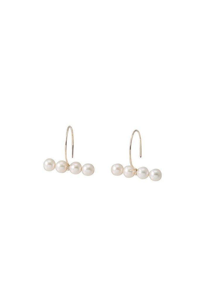 【ナチュラリジュエリ/NATURALI JEWELRY】のK10 カルテットパールピアス インテリア・キッズ・メンズ・レディースファッション・服の通販 founy(ファニー) https://founy.com/ ファッション Fashion レディースファッション Fashion for Women ジュエリー Jewelry ファッションリング Fashion Rings イヤリング・フープ・ドロップタイプ Hoop, Drop & Clip Earrings イヤリング Earrings シンプル Simple, Minimal パーティ Party, Party Style パール Pearl, Pearl Accent フープ Hoop, Hoop Earrings |ID: prp329100001366107 ipo3291000000030802382