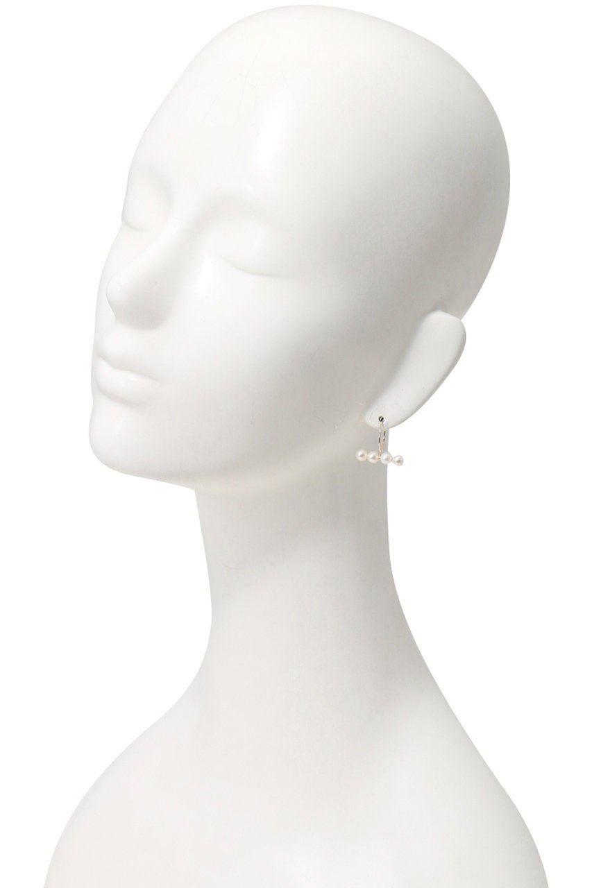 【ナチュラリジュエリ/NATURALI JEWELRY】のK10 カルテットパールピアス 人気、トレンドファッション・服の通販 founy(ファニー) 　ファッション　Fashion　レディースファッション　Fashion for Women　ジュエリー　Jewelry　ファッションリング　Fashion Rings　イヤリング・フープ・ドロップタイプ　Hoop, Drop & Clip Earrings　イヤリング　Earrings　シンプル　Simple, Minimal　パーティ　Party, Party Style　パール　Pearl, Pearl Accent　フープ　Hoop, Hoop Earrings　other-4|ID: prp329100001366107 ipo3291000000035909661