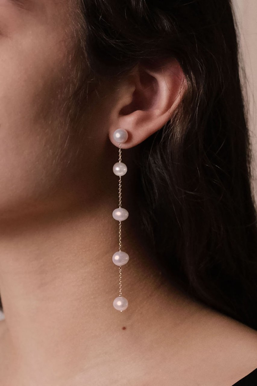 【ナチュラリジュエリ/NATURALI JEWELRY】のパールステーション2WAYピアス 人気、トレンドファッション・服の通販 founy(ファニー) 　ファッション　Fashion　レディースファッション　Fashion for Women　ジュエリー　Jewelry　ファッションリング　Fashion Rings　イヤリング・フープ・ドロップタイプ　Hoop, Drop & Clip Earrings　イヤリング　Earrings　シンプル　Simple, Minimal　チェーン　Chain, Chain Strap　パーティ　Party, Party Style　パール　Pearl, Pearl Accent　other-4|ID: prp329100001366108 ipo3291000000035555606