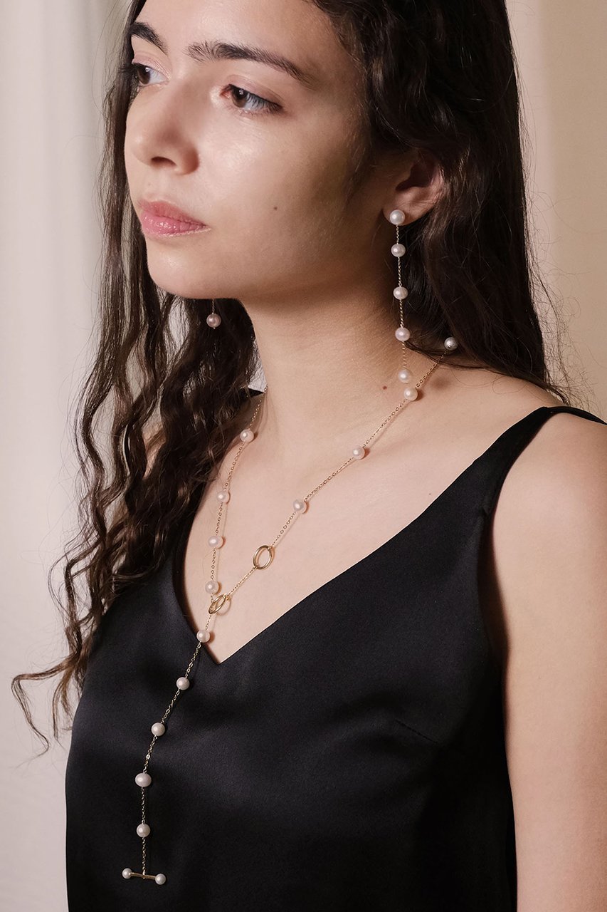 【ナチュラリジュエリ/NATURALI JEWELRY】のパールステーションマルチウェイネックレス 人気、トレンドファッション・服の通販 founy(ファニー) 　ファッション　Fashion　レディースファッション　Fashion for Women　ジュエリー　Jewelry　ネックレス　Necklaces & Pendants　ネックレス　Necklace, Pendant Necklace　パール　Pearl, Pearl Accent　フープ　Hoop, Hoop Earrings　エレガント 上品　Elegant　再入荷　Restock / Back in Stock　other-2|ID: prp329100001366110 ipo3291000000031266883