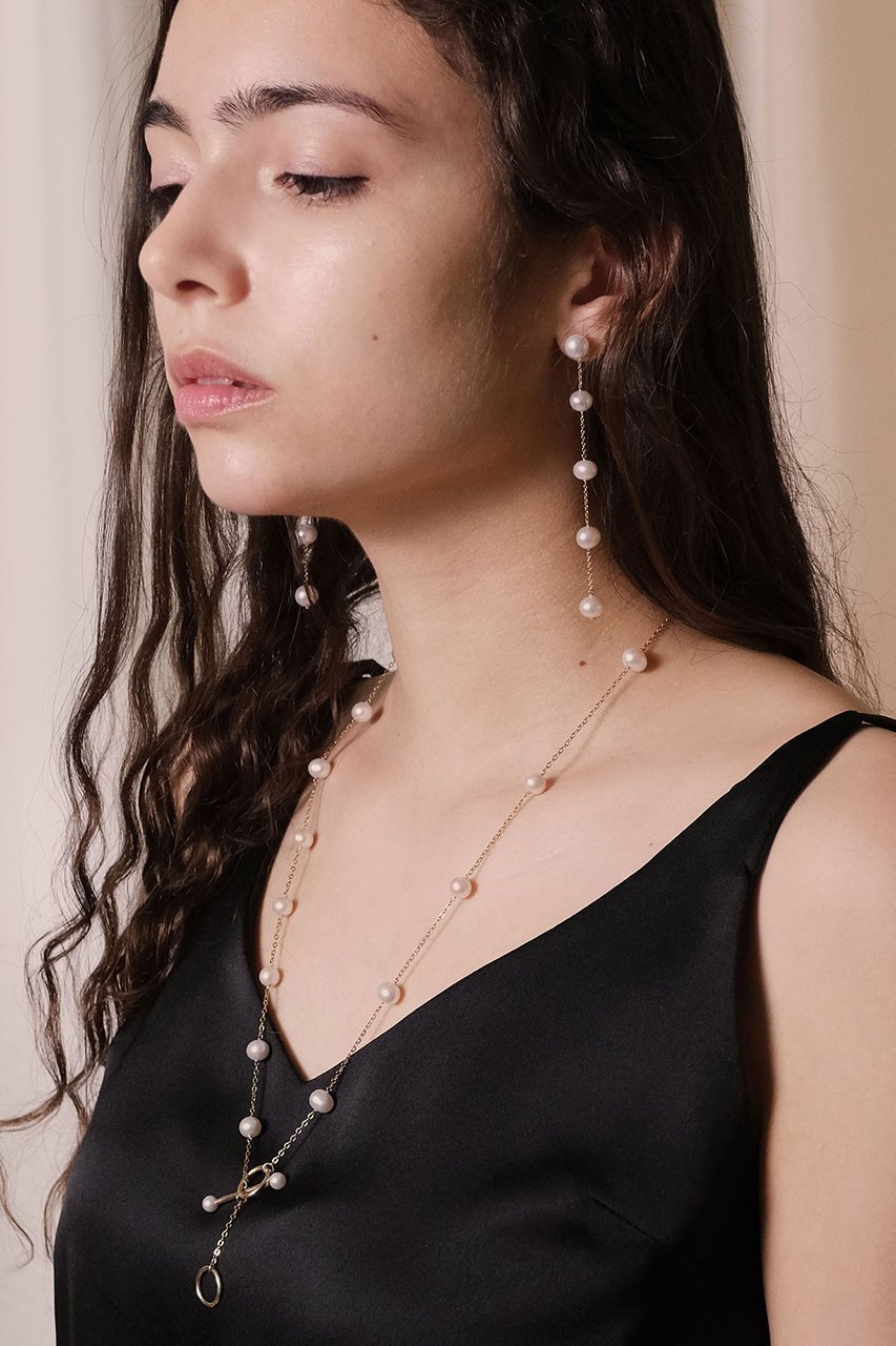 【ナチュラリジュエリ/NATURALI JEWELRY】のパールステーションマルチウェイネックレス 人気、トレンドファッション・服の通販 founy(ファニー) 　ファッション　Fashion　レディースファッション　Fashion for Women　ジュエリー　Jewelry　ネックレス　Necklaces & Pendants　ネックレス　Necklace, Pendant Necklace　パール　Pearl, Pearl Accent　フープ　Hoop, Hoop Earrings　エレガント 上品　Elegant　再入荷　Restock / Back in Stock　other-4|ID: prp329100001366110 ipo3291000000031266887