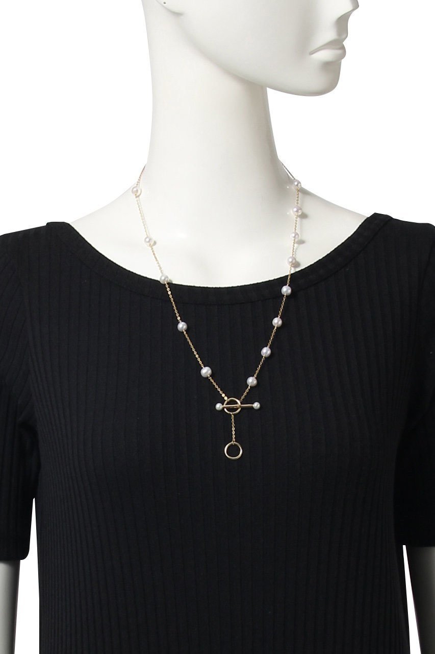 【ナチュラリジュエリ/NATURALI JEWELRY】のパールステーションマルチウェイネックレス 人気、トレンドファッション・服の通販 founy(ファニー) 　ファッション　Fashion　レディースファッション　Fashion for Women　ジュエリー　Jewelry　ネックレス　Necklaces & Pendants　ネックレス　Necklace, Pendant Necklace　パール　Pearl, Pearl Accent　フープ　Hoop, Hoop Earrings　エレガント 上品　Elegant　再入荷　Restock / Back in Stock　other-5|ID: prp329100001366110 ipo3291000000031329963