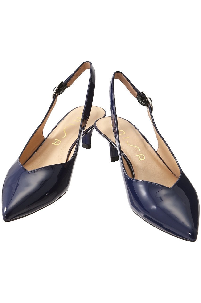 【エスメラルダ/Esmeralda】の【UNISA】Vカットスリングバックパンプス 人気、トレンドファッション・服の通販 founy(ファニー) 　ファッション　Fashion　レディースファッション　Fashion for Women　バッグ　Bags　エナメル　Patent Leather　エレガント 上品　Elegant　other-5|ID: prp329100001408171 ipo3291000000035514512